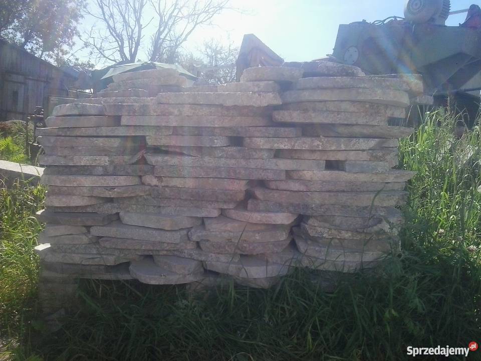 Kamień polny płomieniowany ok gr2 dekoracyjny Materiały budowlane pomorskie Kartuzy