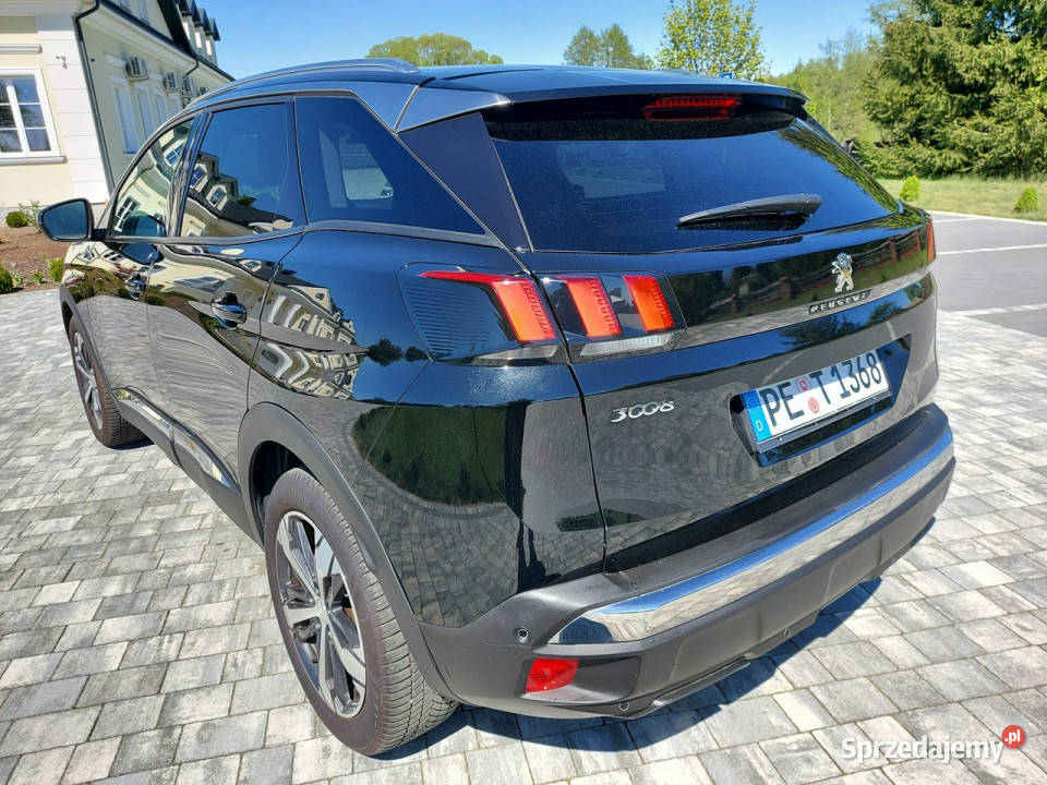 Peugeot 3008 15hdi manual KAMERA ALCANTARA kurtyny powietrzne Drelów