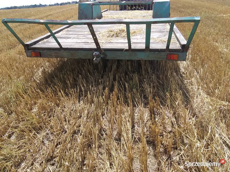 Sprzedam przyczepę do słomy Maszyny rolnicze kujawsko-pomorskie Wiskitno sprzedam