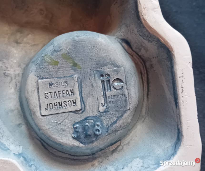 Ceramiczna trójwymiarowa rzeźba górskie jeziorko Koźminek