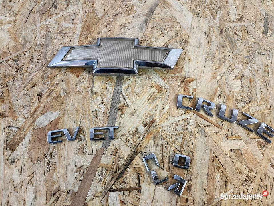 Znaczek Emblemat Klapy Bagażnika Chevrolet Cruze Pleszew