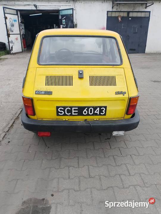 Fiat 126p nieuszkodzony Motoryzacja Szczecin