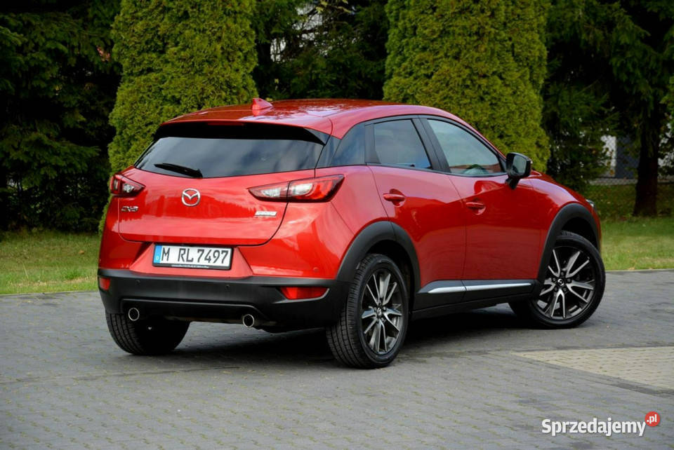 Mazda CX3 Skóry Navi Kamera Head Up Ledy Xenon podgrzewane fotele mazowieckie