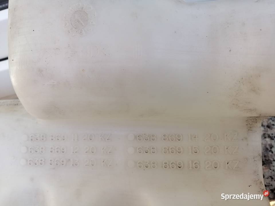 Vito 638 1999r zbiornik płynu części w ładnym osobowe