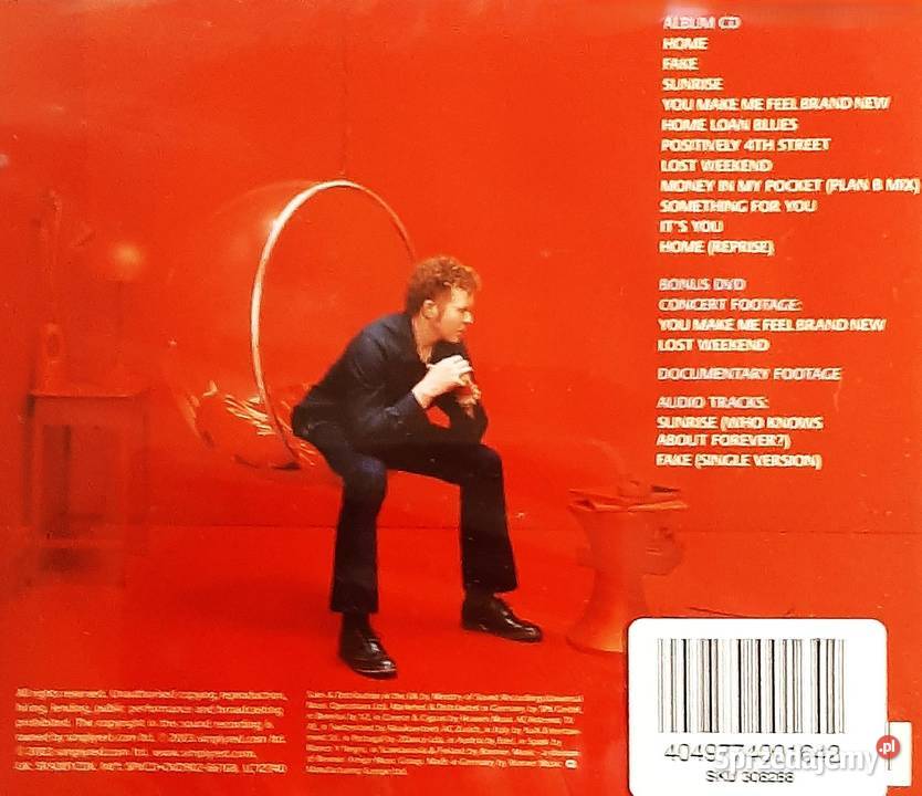 Album CDDVD Simply Red Home Wersja Limitowana CD Wrocław