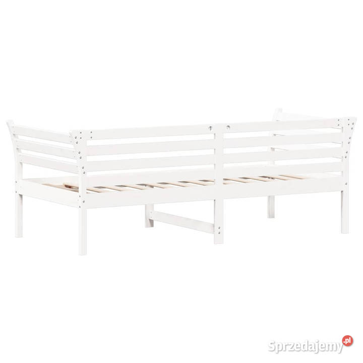Łóżko dzienne białe lite drewno sosnowe 75x190 Warszawa