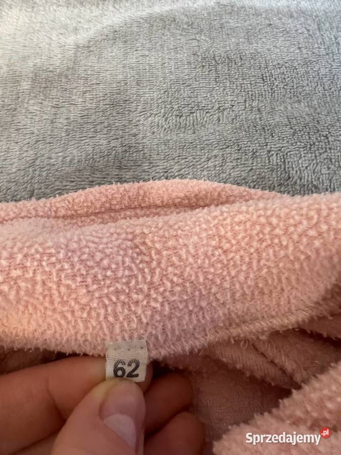 Zestaw komplet różowy sweter spodnie różowy Jasło