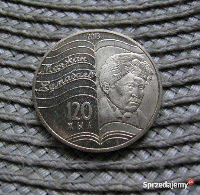 Kazachstan 50 Tenge 2013r Madżan Żumbajew wielkopolskie Kalisz
