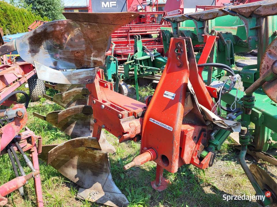 Pług Kverneland obrotowy 4 skibowy lubelskie Józefów