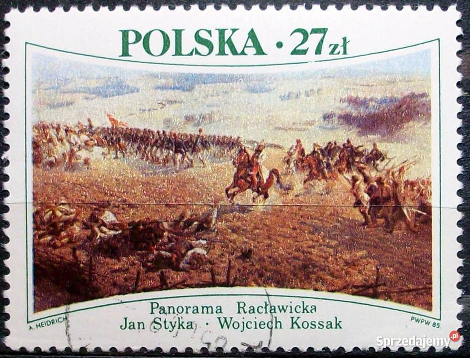 Znaczki polskie 1985 Fi 2819 z błędem B2 Leźnica Wielka-Osiedle