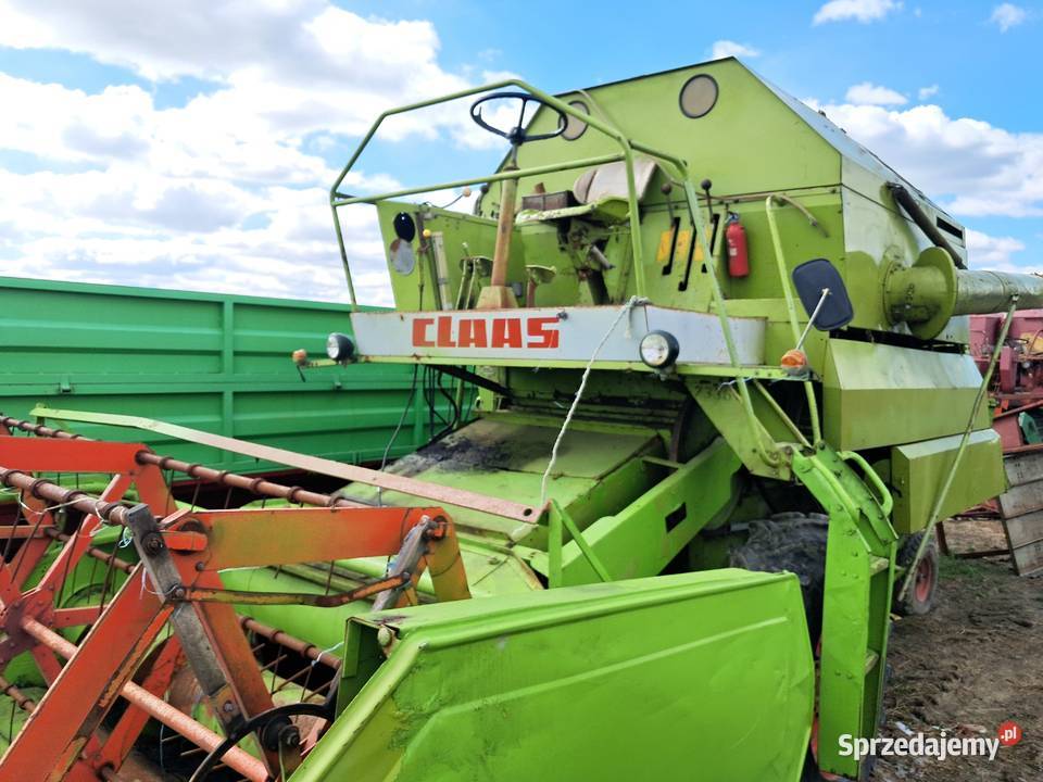 Kombajn Zbożowy Claas Mercator 50 z sieczkarnia nieuszkodzony mazowieckie Skaryszew sprzedam