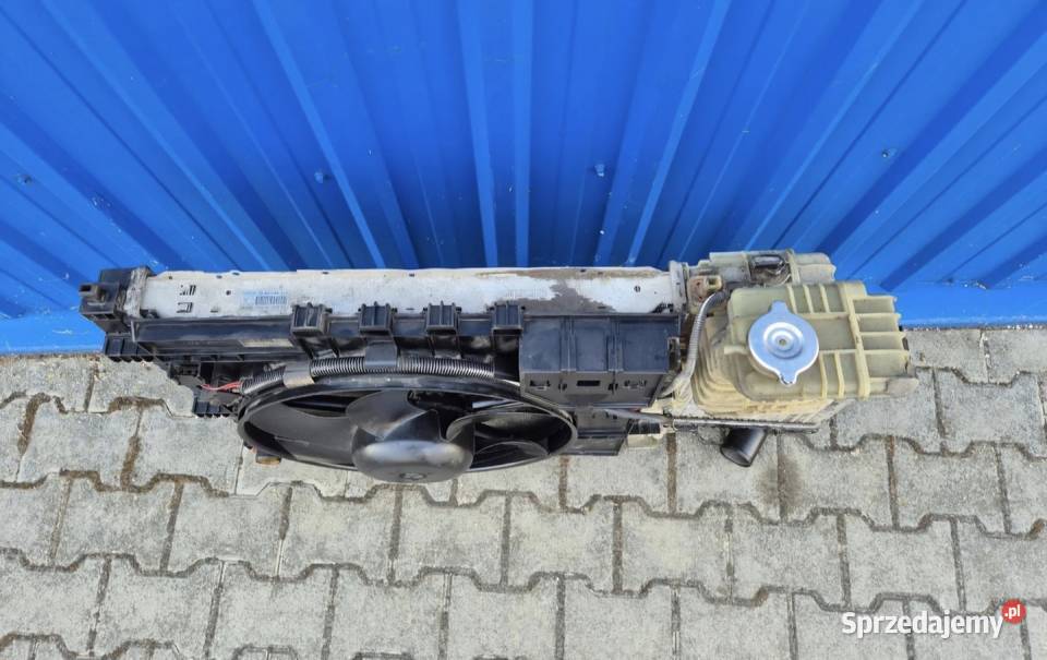 CHŁODNICA WODY INTERCOOLER WENTYLATOR MERCEDES