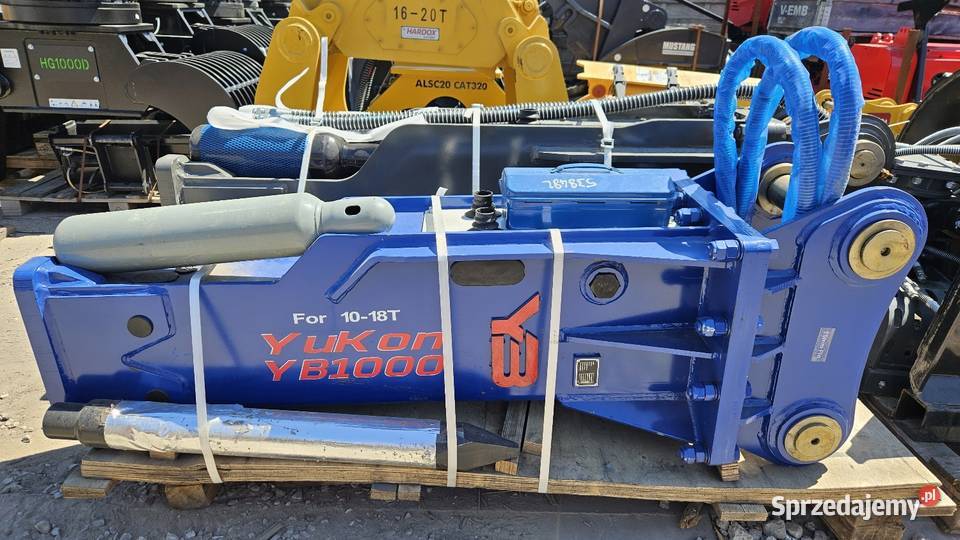 Hydrauliczny młot wyburzeniowy Yukon YB1000 960 Sochaczew