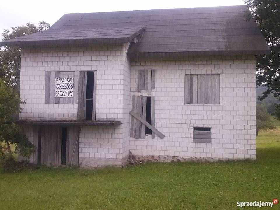 Sprzedam dom w stanie surowym Zagórze