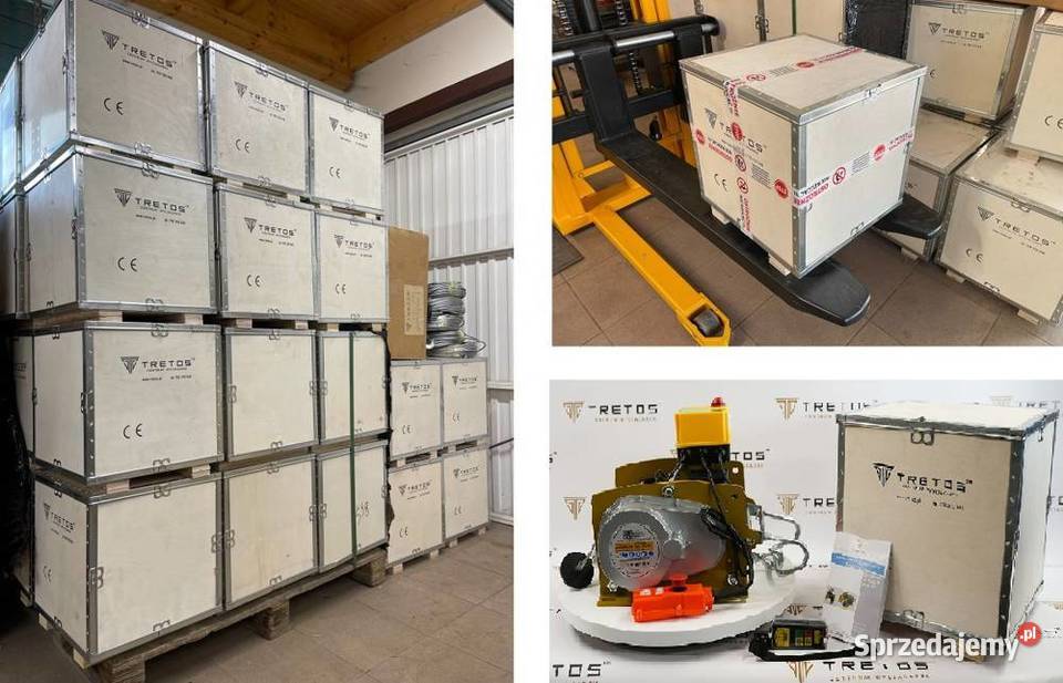 Wciągarka budowlana linowa 230V podnoszenie 500 małopolskie Brzezie sprzedam