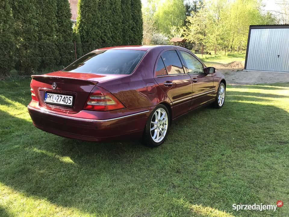 Mercedes w203 22 cdi bordowy Kolbuszowa sprzedam