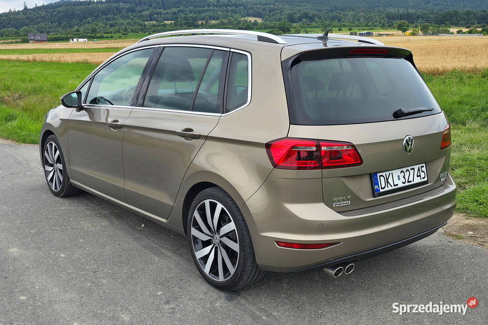 VW Golf sportvan 20 tdi Blumotion Highline tempomat dolnośląskie Bystrzyca Kłodzka sprzedam