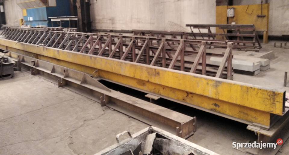 Stół stalowy do produkcji prefabrykatów 153x56m Produkcja