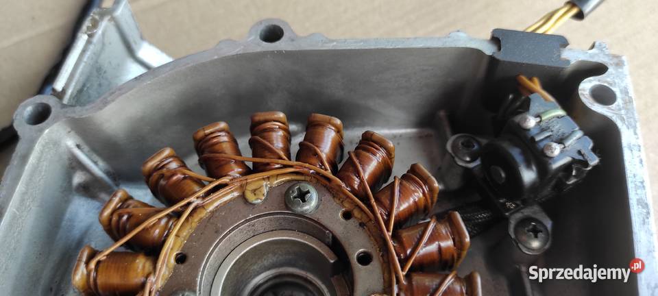 Suzuki GN 125 stator iskrownik dekiel oryginał Pozostałe Warszawa