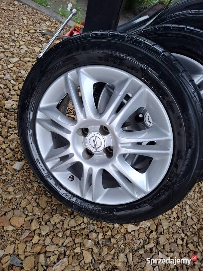 Komplet 16Alufelgi opel corsa e d z czujnikami