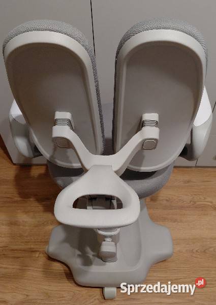 Fotel Krzesło do biurka szare regulowane dziecko mazowieckie Warszawa