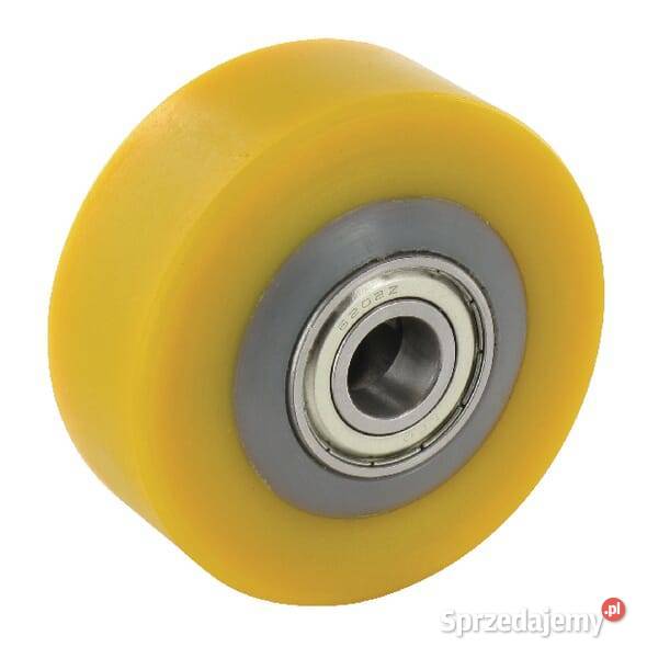 Koło metalowo gumowe z tulejką 80 mm WH84980