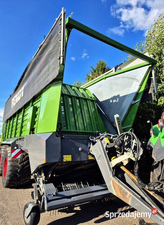 Przyczepa Samozbierająca Fendt Tigo 75 XR D nieuszkodzony wielkopolskie Dziwie