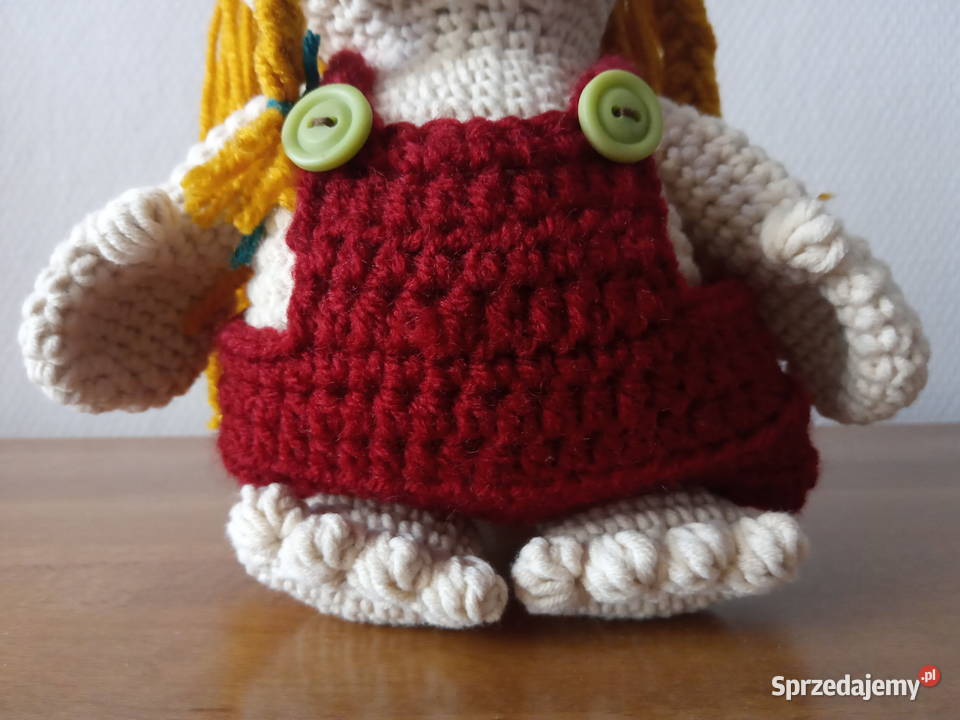Troll maskotka amigurumi szydełko handmade dolnośląskie Wrocław sprzedam