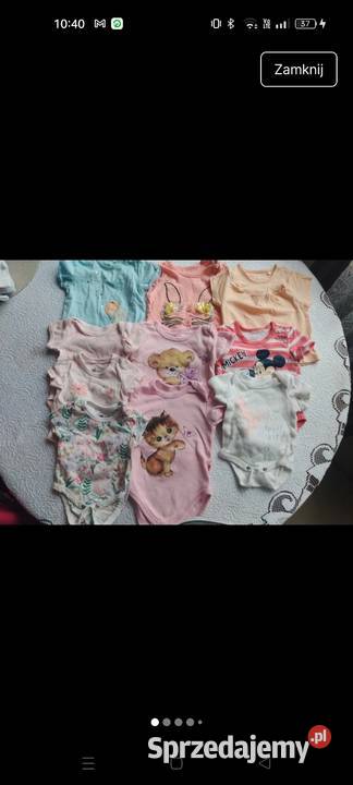 Duża paka ubrań Józefów sprzedam