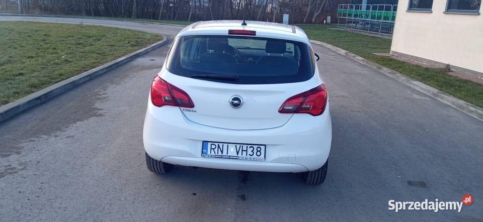 Corsa e 2017 14 benzyna welurowa tapicerka podkarpackie Rzeszów
