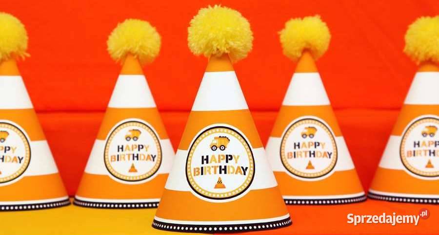 Budowa Budowniczy szablony urodziny słodki stół Poznań