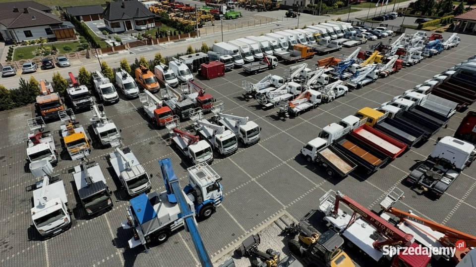 Mercedes AXOR 1829 4x4 Zwyżka RUTHMANN STEIGER świętokrzyskie Widełki
