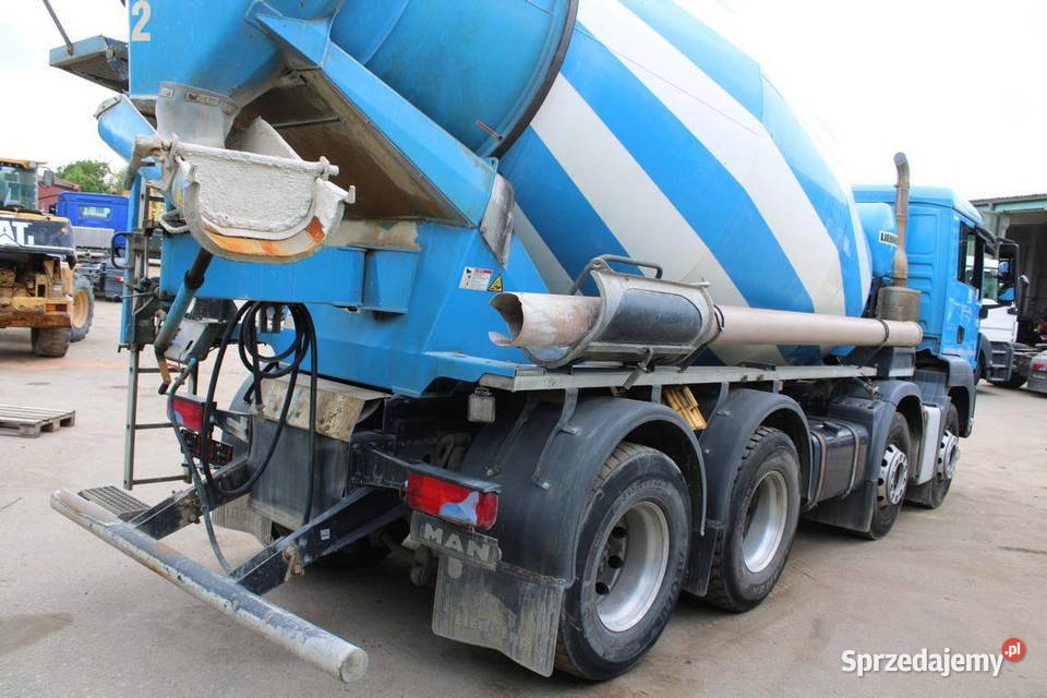 Betoniarka Liebherr 4 osiowy 8X4 MAN TGX 59866km