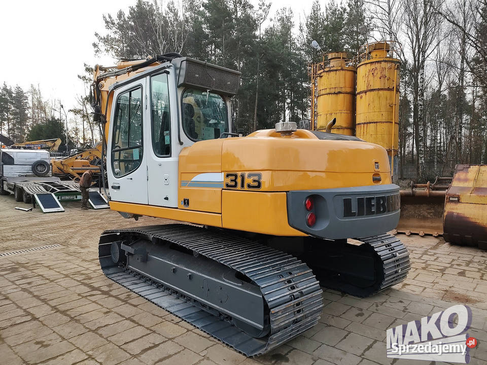 Liebherr R313 Litronic R 313 312 315 ZX DX EC Ostrowiec Świętokrzyski