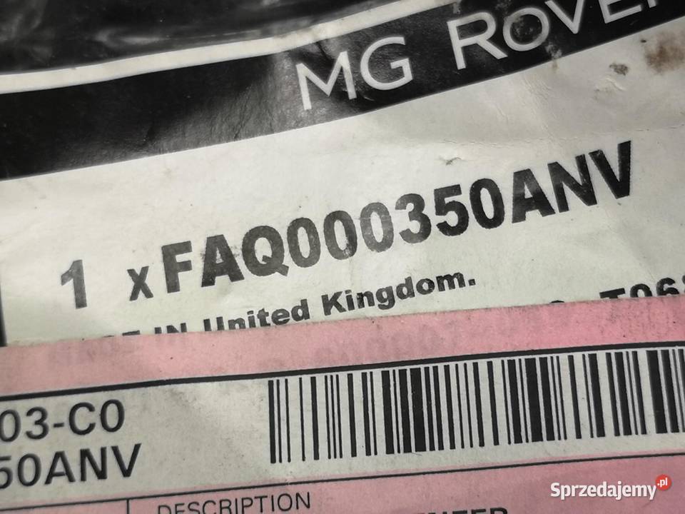 LISTWA ORZECH DESKI ROZDZ LEWA ROVER 75 19982005 sprzedam