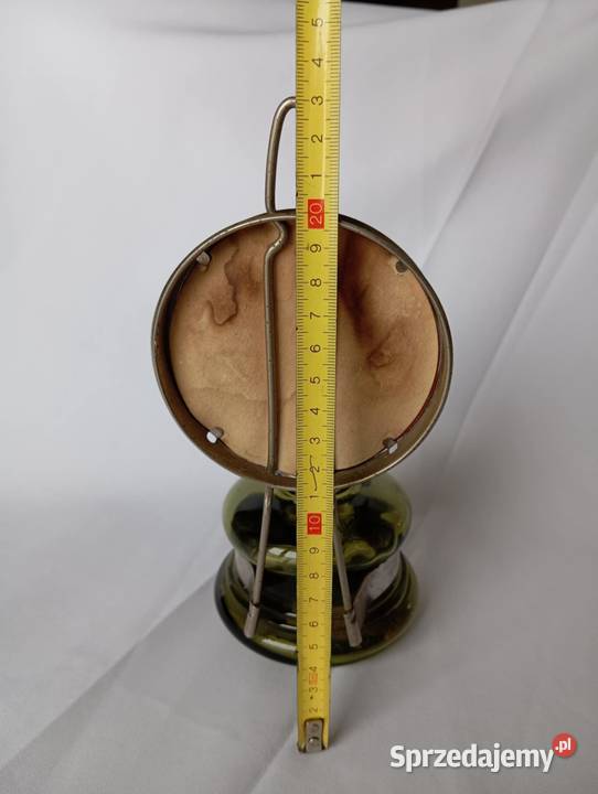 LAMPA NAFTOWA z LUSTREM PRL NOWA Niemodlin