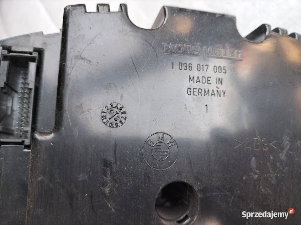 LICZNIK ZEGARY BMW 3 E46 6901923 0263606218 Kamień-Kolonia