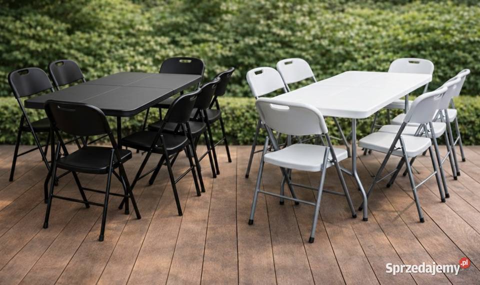 Zestaw 4 krzeseł cateringowych classic ogrodowe świętokrzyskie Masłów Pierwszy