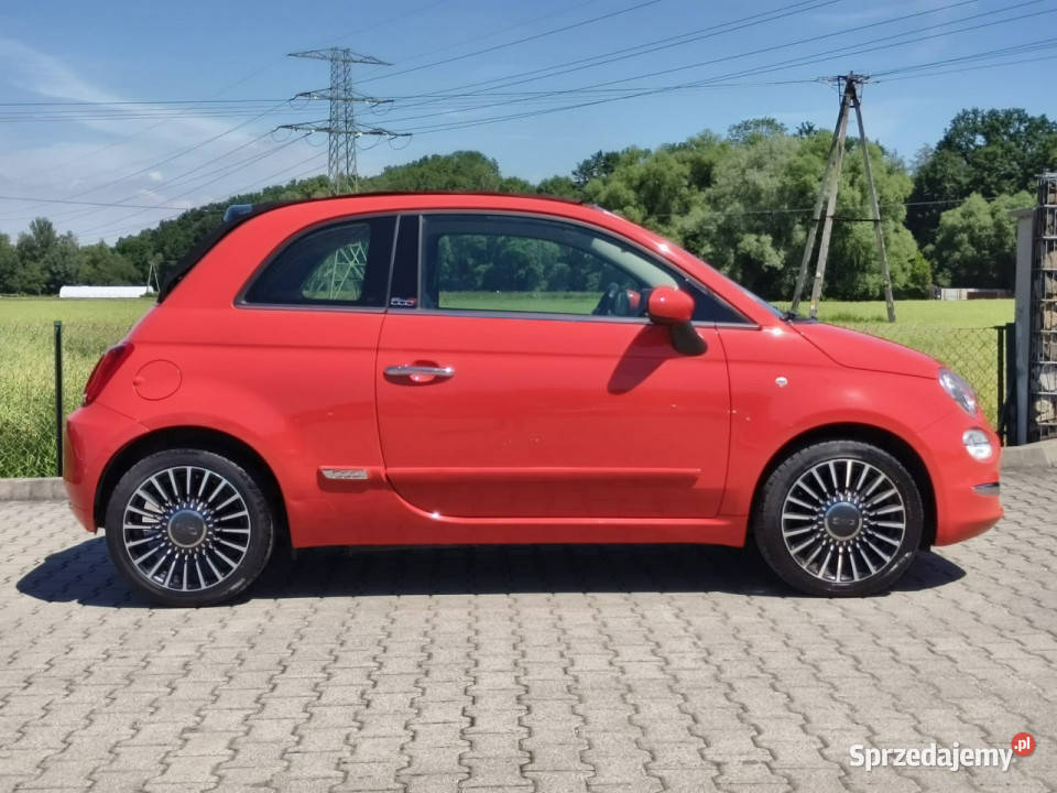 Fiat 500 12 benzyna 70climatronic virtual manualna małopolskie Kęty