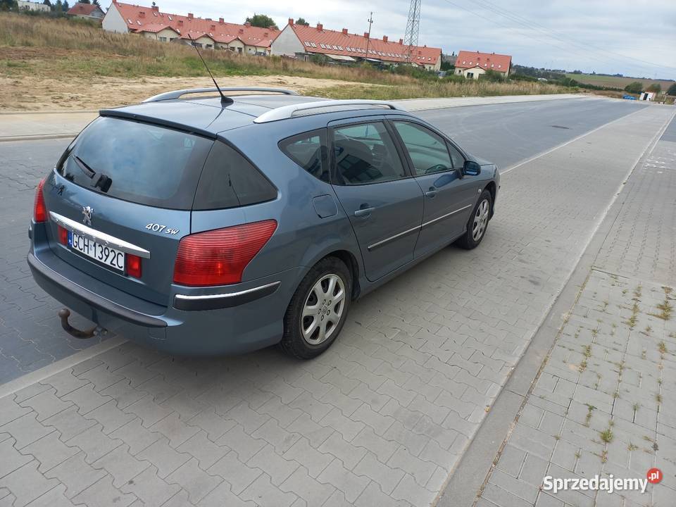 Sprzedam Peugeot 407SW 16hdi ESP pomorskie Chojnice