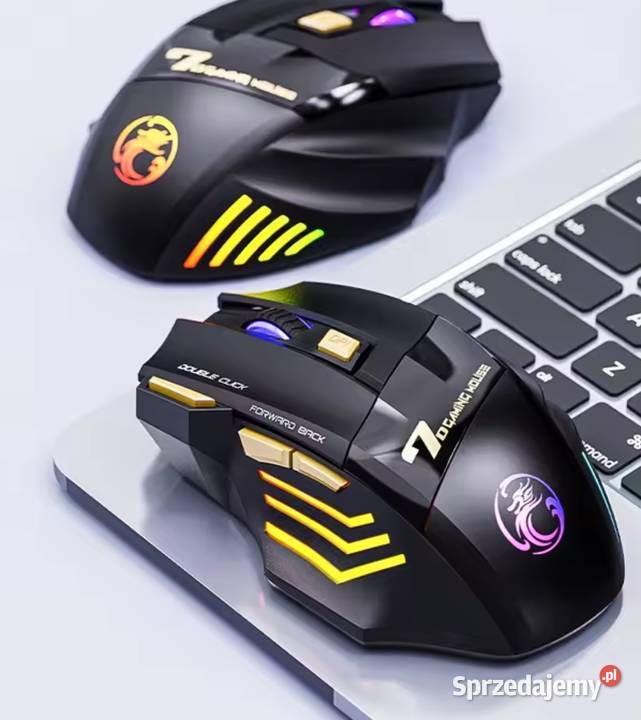 Mysz Gamingowa 7D RGB DPI Switch Double Click