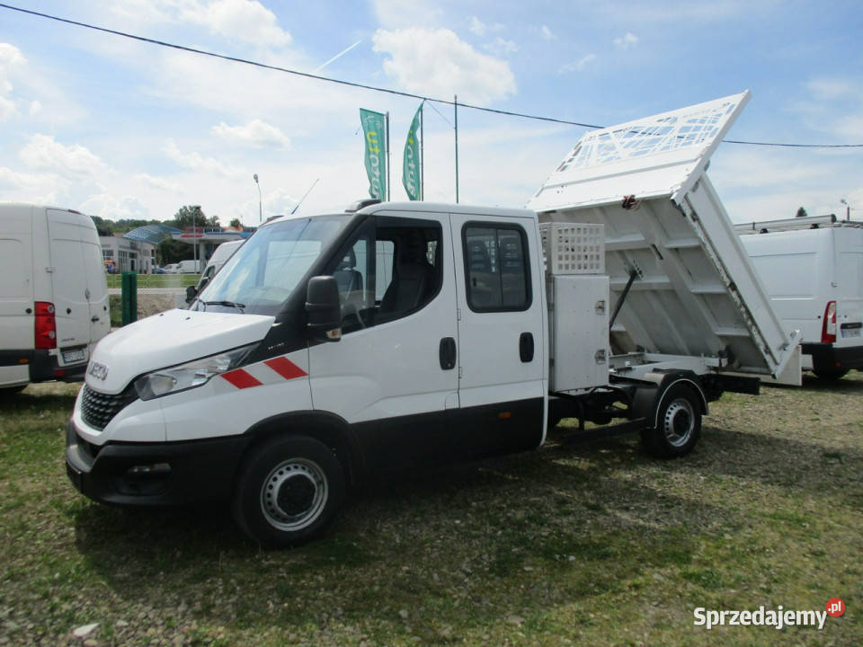 Iveco Daily 35S16 3.0 160KM \ doka \ wywrotka \ dźwig 500kg