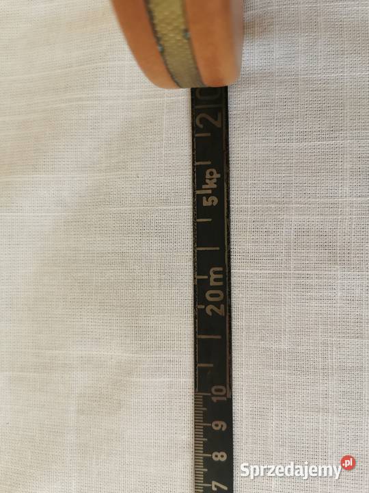 Stalowa zwijana taśma miernicza produkcji NRD o Jaworzno