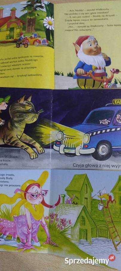 Stonoga Podróże Wojtka i Noddy się przeprowadza Rok wydania 1990 lubelskie Lublin