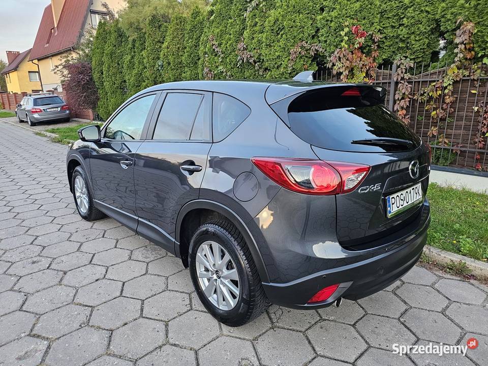 Mazda CX5 SKYACTIVD 22 150 2014 r Zarej Bogate kurtyny powietrzne wielkopolskie Ostrów Wielkopolski