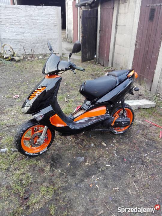 Aprilia sr 50 Tuning sprzedamzamienie czarny Aprilia Gdańsk