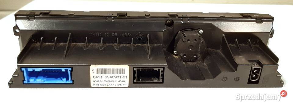 PANEL NAWIEWU KLIMATYZACJI BMW E60 E61 6946981