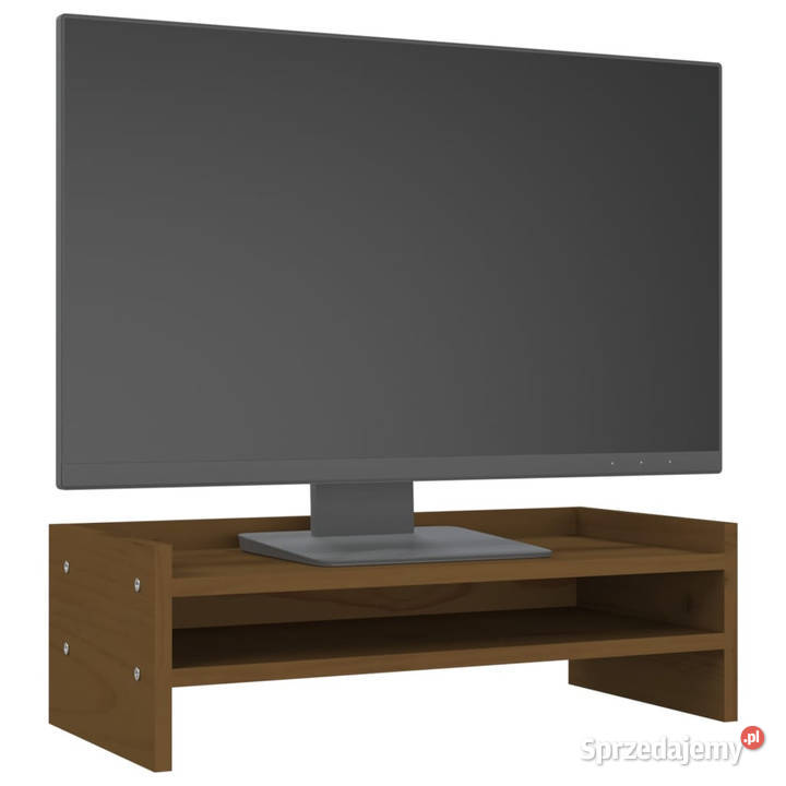 Podstawka na monitor miodowy brąz 50x24x16 lita Warszawa