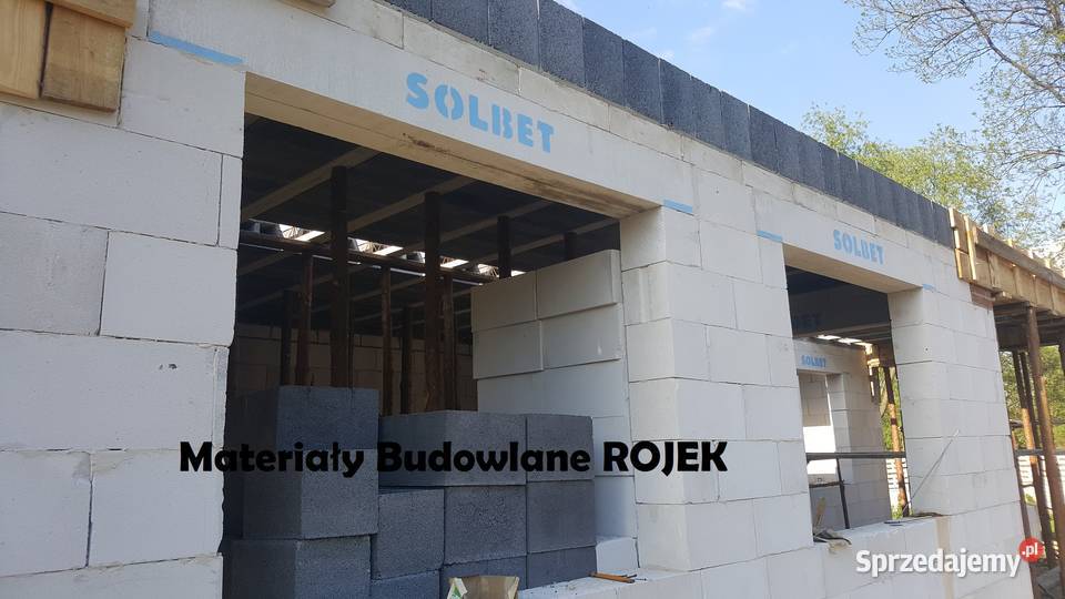 Kształtka betonowa nadprożowa U filarowa pustak podkarpackie Gorzyce