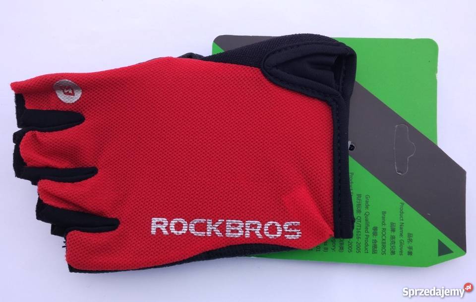Rękawiczki rower sport fitness RockBros półpalce Dęblin